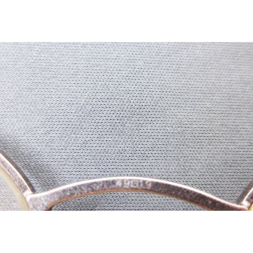 Giorgio Armani 132 750 Bronze Metal Round Eyeglasses Frames Italy 49-19-135